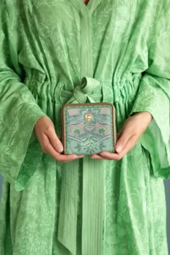 Online Pip Studio Geldborse Quadrat Kyoto Festival Grun