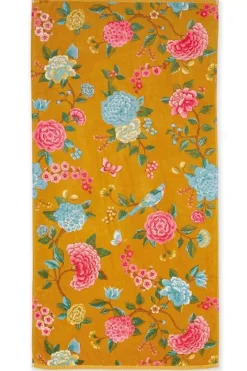 Hot Pip Studio Grose Handtuch Good Evening 70X140 Cm Gelb