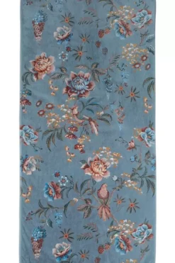 Pip Studio Grose Handtuch Secret Garden 70X140Cm Blau