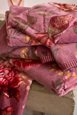 Hot Pip Studio Grose Handtuch Secret Garden Mauve 70X140Cm Violett