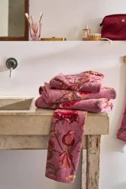 Hot Pip Studio Grose Handtuch Secret Garden Mauve 70X140Cm Violett