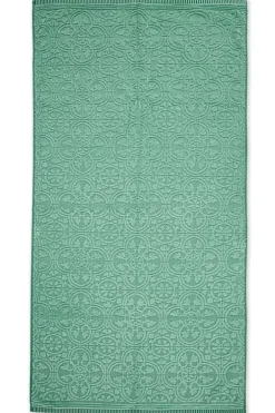 New Pip Studio Grose Handtuch Tile De Pip 70X140 Cm Grun