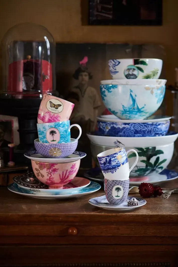 Sale Pip Studio Heritage Espresso Tasse Fliese Blau