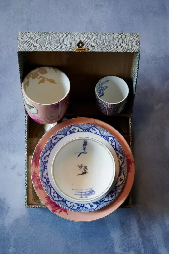 Sale Pip Studio Heritage Espresso Tasse Fliese Blau