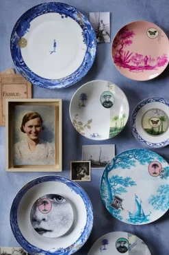 Sale Pip Studio Heritage Essteller Grenze Blau 26.5 Cm