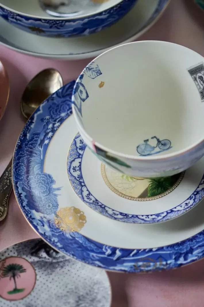 Sale Pip Studio Heritage Essteller Grenze Blau 26.5 Cm