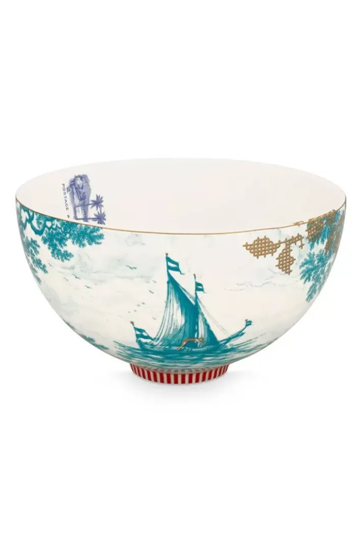 Pip Studio Heritage Schale Boot Aqua 18 Cm