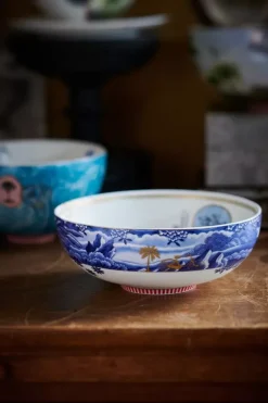 Clearance Pip Studio Heritage Schale Grenze Blau 20 Cm