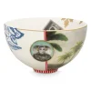 Pip Studio Heritage Schale Palme Weis 15 Cm