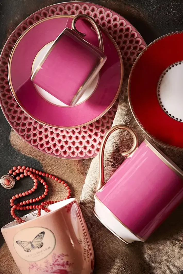 Outlet Pip Studio Heritage Tasse Large Bemalt Rosa