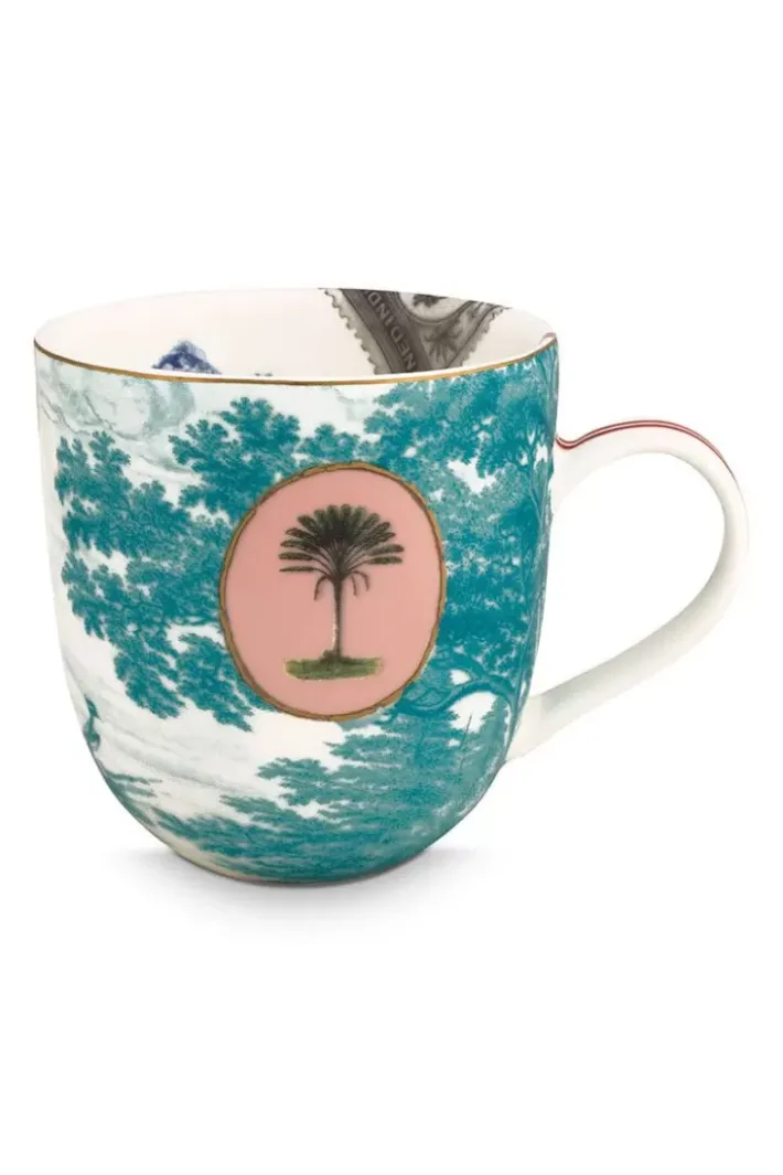 Clearance Pip Studio Heritage Tasse Large Boot Aqua Blau