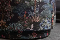 New Pip Studio Hocker Large Pip Garden Dunkelblau