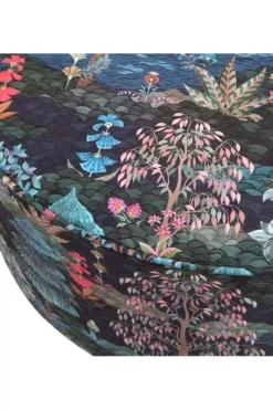 New Pip Studio Hocker Large Pip Garden Dunkelblau