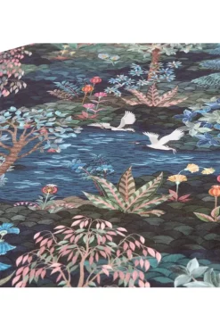 New Pip Studio Hocker Large Pip Garden Dunkelblau