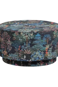 New Pip Studio Hocker Large Pip Garden Dunkelblau