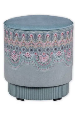 Outlet Pip Studio Hocker Medium Majorelle Blau