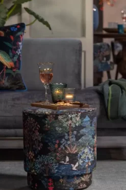 Clearance Pip Studio Hocker Medium Pip Garden Dunkelblau