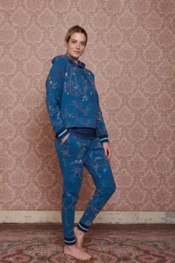 Outlet Pip Studio Hoodie Lange Armel Isola Blau