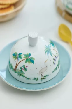 Discount Pip Studio Jolie Butterschale Runde Dots Gold Weis