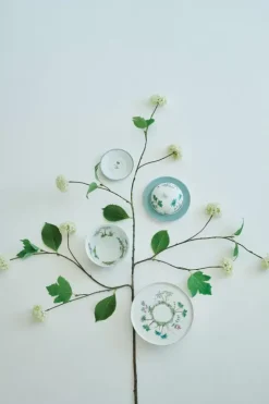 Discount Pip Studio Jolie Butterschale Runde Dots Gold Weis