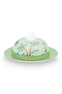 Clearance Pip Studio Jolie Butterschale Runden Grun