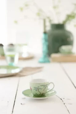 Discount Pip Studio Jolie Espresso Tasse & Undertasse Grun