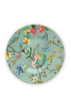 Discount Pip Studio Jolie Petit Four Flowers Blau 12 Cm
