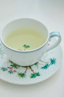 Discount Pip Studio Jolie Set/2 Cappuccino Tasse & Untertasse Dots Gold