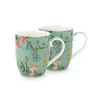 Clearance Pip Studio Jolie Set/2 Tasse Klein Flowers Blau