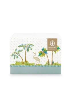 Clearance Pip Studio Jolie Set/2 Tasse Klein Flowers Blau