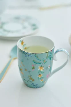 Outlet Pip Studio Jolie Tasse Gross Flowers Blau