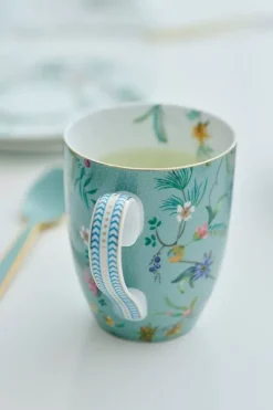 Outlet Pip Studio Jolie Tasse Gross Flowers Blau