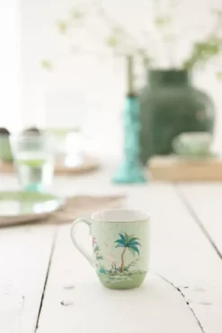 Sale Pip Studio Jolie Tasse Klein Goldene Punkte Grun