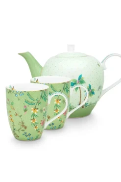 Online Pip Studio Jolie Tee Set/3 Gross Grun