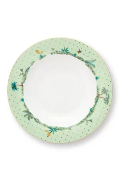 Outlet Pip Studio Jolie Tiefer Teller 21.5 Cm Grun