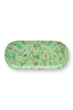 Outlet Pip Studio Jolie Tortenteller Rechteckig Grun