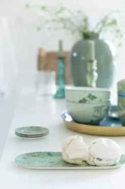 Outlet Pip Studio Jolie Tortenteller Rechteckig Grun