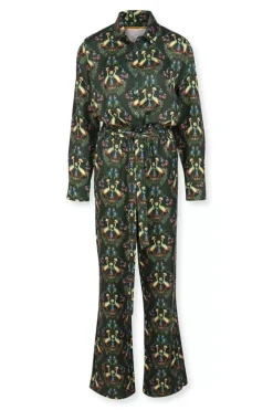 Best Pip Studio Jumpsuit Flirting Birds Grun