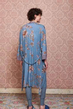 Clearance Pip Studio Kimono Cece Fiore Blau