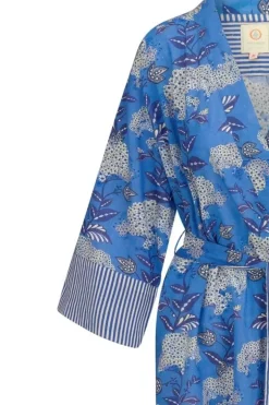 Outlet Pip Studio Kimono Flora Firenze Kobalt Blau