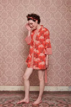 Discount Pip Studio Kimono Flora Firenze Koralle Rot