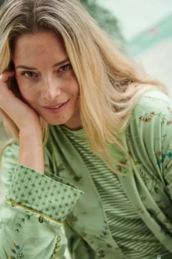 Hot Pip Studio Kimono Kawai Flower Hell Grun