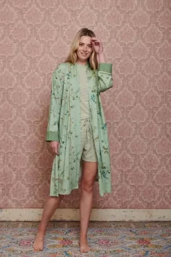 Hot Pip Studio Kimono Kawai Flower Hell Grun