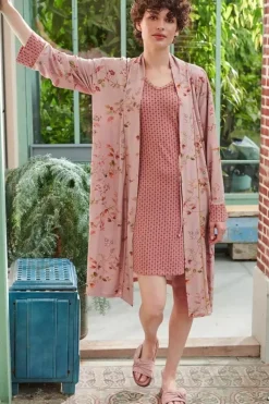 Clearance Pip Studio Kimono Kawai Flower Hell Rosa