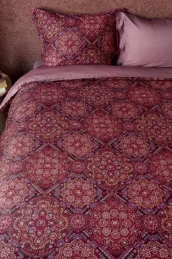 New Pip Studio Kissenbezug Il Mosaico Dunkelrot