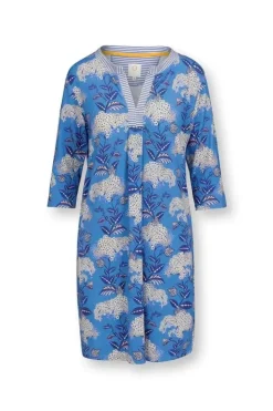 Outlet Pip Studio Kleid Flora Firenze Kobalt Blau