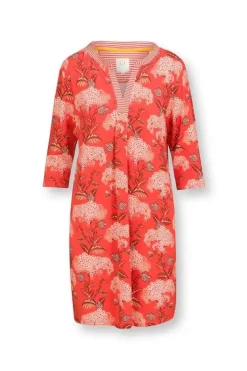 Hot Pip Studio Kleid Flora Firenze Koralle Rot