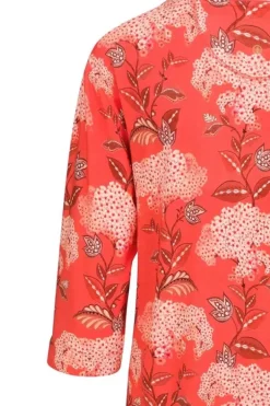 Hot Pip Studio Kleid Flora Firenze Koralle Rot