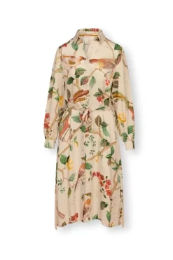 Sale Pip Studio Kleid Lange Armel Good Nightingale Sand