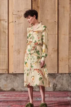 Sale Pip Studio Kleid Lange Armel Good Nightingale Sand